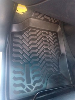2 299 р. Коврики в салон 2WD (правый руль) Aileron 3D  Toyota Harrier  XU30 (2003-2013)  с доставкой в г. Майкоп. Увеличить фотографию 2