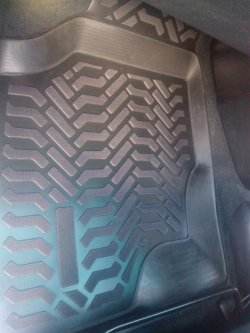 2 299 р. Коврики в салон 2WD (правый руль) Aileron 3D  Toyota Harrier  XU30 (2003-2013)  с доставкой в г. Майкоп. Увеличить фотографию 3