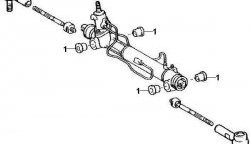 3 899 р. Полиуретановый сайлентблок рулевой рейки Точка Опоры Toyota Harrier XU30 (2003-2013)  с доставкой в г. Майкоп. Увеличить фотографию 2