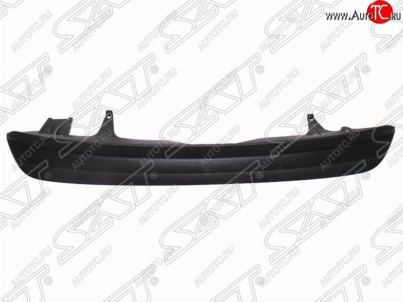 1 889 р. Накладка заднего бампера SAT Toyota Highlander XU40 рестайлинг (2010-2013) (Неокрашенная)  с доставкой в г. Майкоп