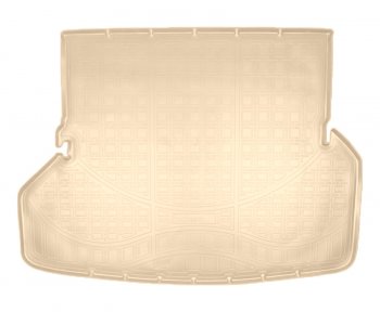 Коврик багажника Norplast Unidec (7 мест) Toyota Highlander  XU40 (2010-2013) рестайлинг (Цвет: бежевый)