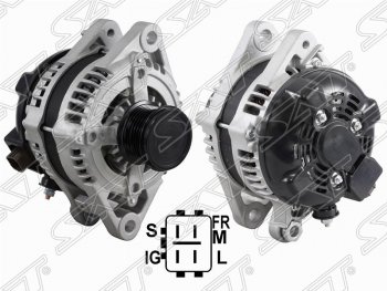Генератор (150A/ 12V) (2GRFE) SAT Toyota Venza GV10 дорестайлинг (2008-2012)