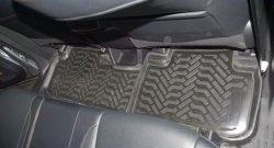 1 999 р. Коврики в салон (5 мест) Aileron 4 шт. (полиуретан) Toyota Highlander XU50 дорестайлинг (2013-2017)  с доставкой в г. Майкоп. Увеличить фотографию 2