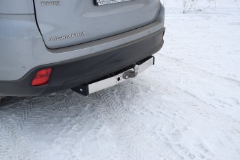 16 389 р. Фаркоп PT GROUP /тип F/ с НЕРЖ накладкой TOYOTA Highlander 2013-2020 Toyota Highlander XU50 дорестайлинг (2013-2017)  с доставкой в г. Майкоп. Увеличить фотографию 4