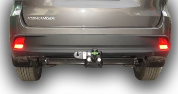 131 999 р. Фаркоп Лидер Плюс (съемный шар тип FC) Toyota Highlander XU50 дорестайлинг (2013-2017) (Без электропакета)  с доставкой в г. Майкоп. Увеличить фотографию 2