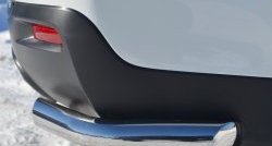 13 949 р. Защита заднего бампера (Ø63 мм уголки, нержавейка) SLITKOFF  Toyota Highlander  XU40 (2010-2013) рестайлинг  с доставкой в г. Майкоп. Увеличить фотографию 3