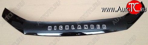949 р. Дефлектор капота Russtal Toyota Highlander XU40 рестайлинг (2010-2013)  с доставкой в г. Майкоп