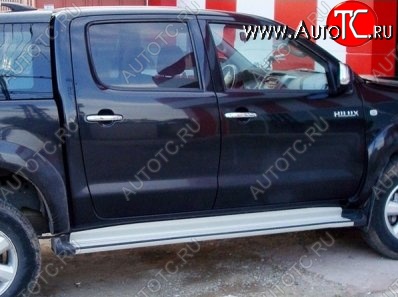 18 399 р. Пороги Vigo CT Toyota Hilux AN20,AN30  2-ой рестайлинг (2011-2016)  с доставкой в г. Майкоп