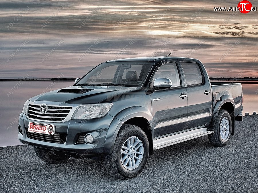 15 299 р. Подножки боковые WINBO OE Style Toyota Hilux AN20,AN30  2-ой рестайлинг (2011-2016)  с доставкой в г. Майкоп