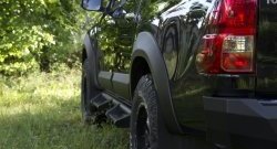 27 549 р. Расширитель арки RA (вылет 25 мм, комплект)  Toyota Hilux  AN120 (2016-2020) дорестайлинг (Поверхность шагрень)  с доставкой в г. Майкоп. Увеличить фотографию 2