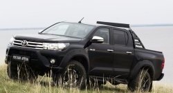 27 549 р. Расширитель арки RA (вылет 50 мм, комплект)  Toyota Hilux  AN120 (2016-2020) дорестайлинг (Поверхность шагрень)  с доставкой в г. Майкоп. Увеличить фотографию 7