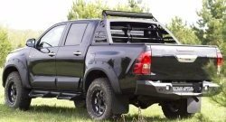 3 399 р. Брызговики под расширители колесных арок с выносом 50 мм RA  Toyota Hilux  AN120 (2016-2020) дорестайлинг  с доставкой в г. Майкоп. Увеличить фотографию 3