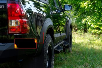 Расширитель арки RA (25 мм, задний правый) Toyota Hilux  AN120 (2016-2020) дорестайлинг