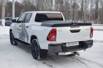 21 619 р. Фаркоп PT GROUP /съемный квадрат/с НЕРЖ накладкой TOYOTA Hilux 2015- /JAC T6 2015-/JAC T8 2023-/Sollers ST6 2023- Toyota Hilux AN120 дорестайлинг (2016-2020)  с доставкой в г. Майкоп. Увеличить фотографию 3