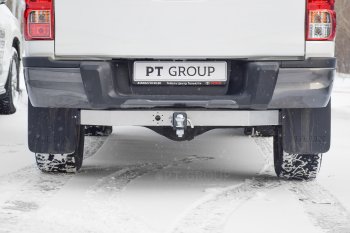 21 619 р. Фаркоп PT GROUP /съемный квадрат/с НЕРЖ накладкой TOYOTA Hilux 2015- /JAC T6 2015-/JAC T8 2023-/Sollers ST6 2023- Toyota Hilux AN120 дорестайлинг (2016-2020)  с доставкой в г. Майкоп. Увеличить фотографию 4
