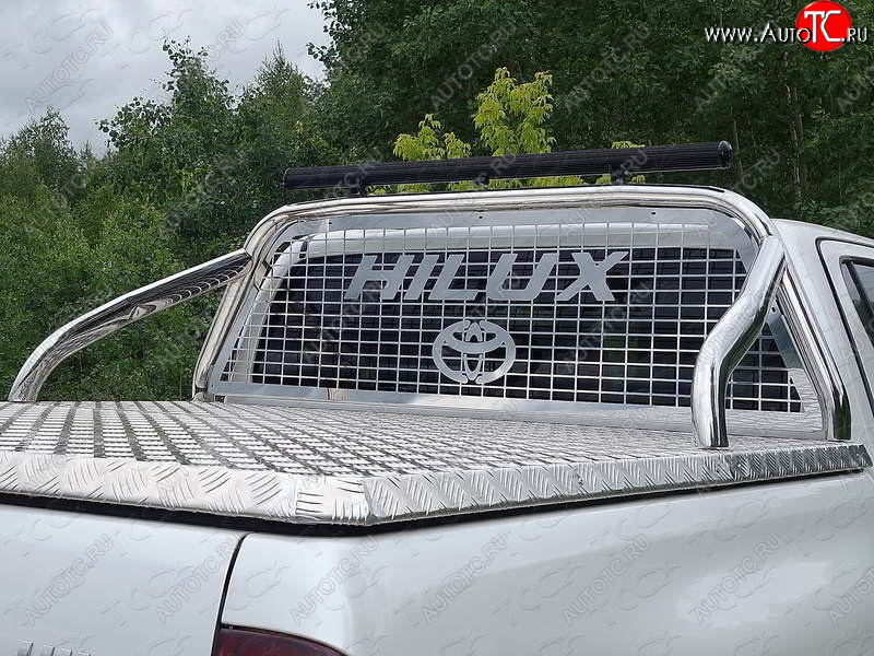 74 999 р. Крышка багажника (алюминий) TCC  Toyota Hilux  AN120 (2020-2025) 2-ой рестайлинг  с доставкой в г. Майкоп