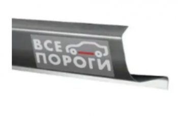 Правый металлический ремонтный порог (полнопрофильный) VSEPOROGI Toyota Hilux Surf N210 дорестайлинг (2002-2005)
