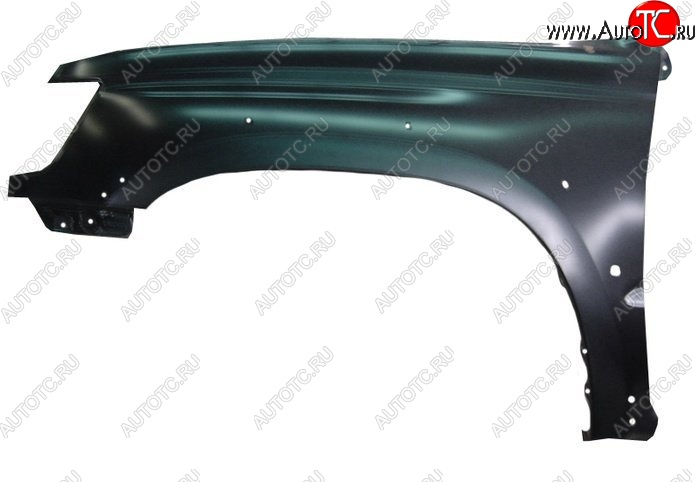 5 499 р. Переднее левое крыло SAT (под расширитель, пр-во Тайвань) Toyota Hilux Surf N180 5 дв. дорестайлинг (1995-1998) (Неокрашенное)  с доставкой в г. Майкоп