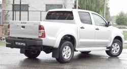 2 079 р. Брызговики (рестайлинг) RA Toyota Hilux AN20,AN30  2-ой рестайлинг (2011-2016)  с доставкой в г. Майкоп. Увеличить фотографию 2