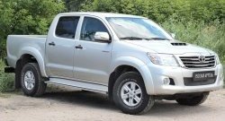 2 399 р. Брызговики RA широкие (с выносом 50 мм) Toyota Hilux AN20,AN30  2-ой рестайлинг (2011-2016)  с доставкой в г. Майкоп. Увеличить фотографию 2
