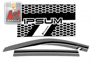 Дефлектора окон (M10G-M15G) CA-Plastic Toyota Ipsum SXM10 дорестайлинг (1995-1998)