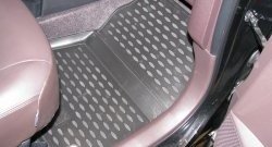 1 769 р. Коврики в салон Element 4 шт. (полиуретан) Toyota IQ (2008-2016)  с доставкой в г. Майкоп. Увеличить фотографию 2
