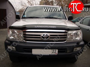3 689 р. Дефлектор капота NovLine-Autofamily Toyota Land Cruiser 100 дорестайлинг (1998-2002)  с доставкой в г. Майкоп