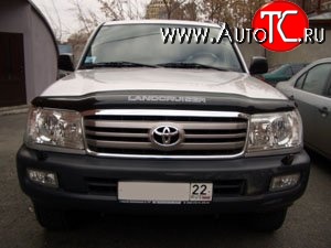 3 689 р. Дефлектор капота NovLine Toyota Land Cruiser 100 дорестайлинг (1998-2002)  с доставкой в г. Майкоп
