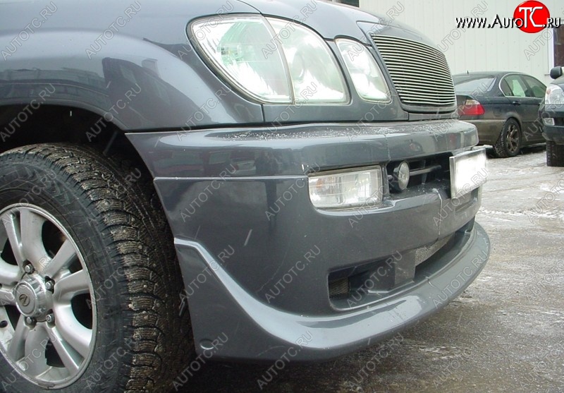 18 749 р. Накладка на передний бампер JAOS Toyota Land Cruiser 100 дорестайлинг (1998-2002) (Неокрашенная)  с доставкой в г. Майкоп