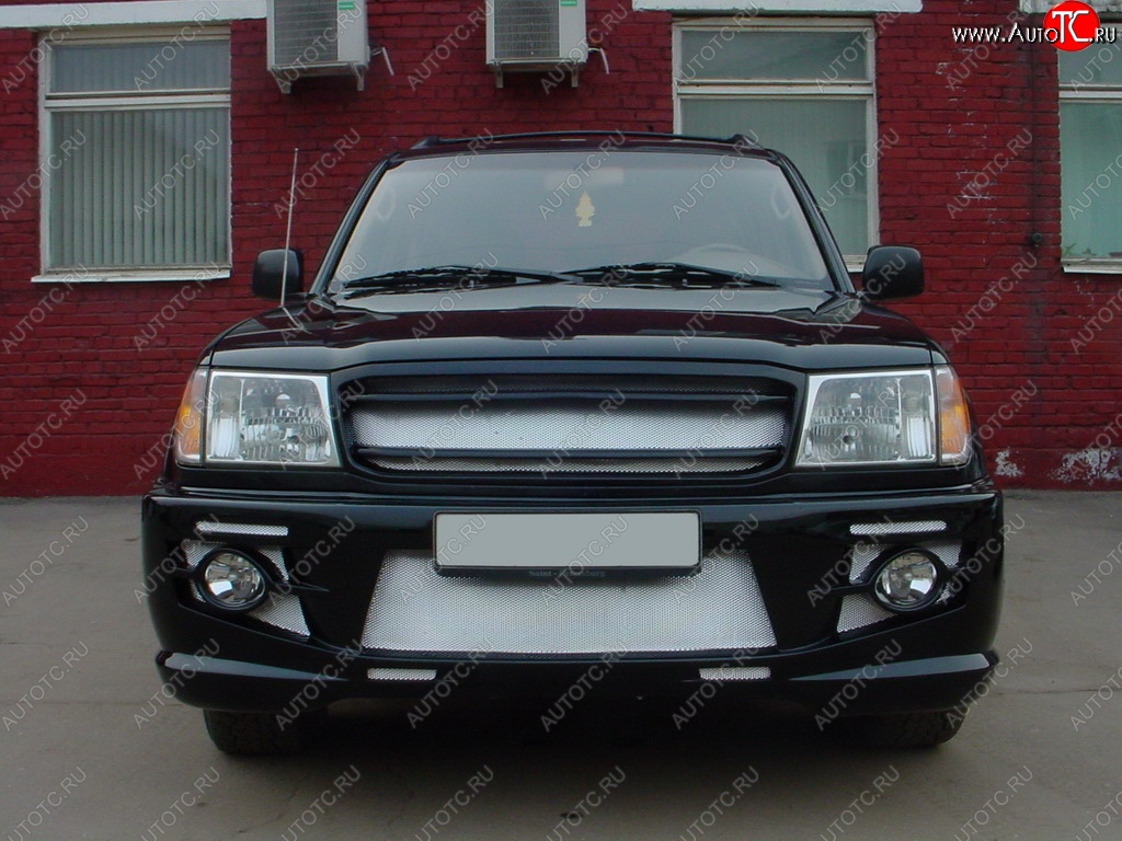 13 449 р. Передний бампер HUNTER Toyota Land Cruiser 100 дорестайлинг (1998-2002) (Неокрашенный)  с доставкой в г. Майкоп
