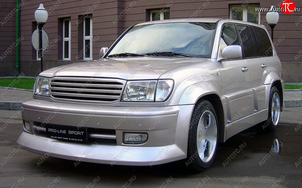 7 199 р. Решетка радиатора HUNTER Toyota Land Cruiser 100 дорестайлинг (1998-2002) (Неокрашенная)  с доставкой в г. Майкоп
