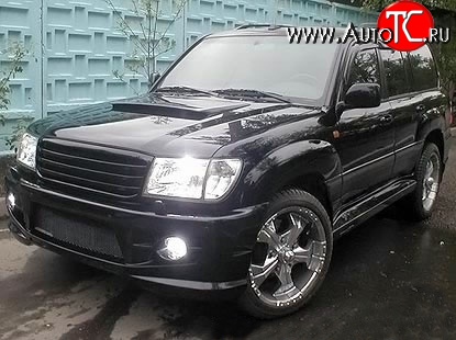 8 949 р. Решётка радиатора Hunter Toyota Land Cruiser 100 дорестайлинг (1998-2002) (Неокрашенная)  с доставкой в г. Майкоп