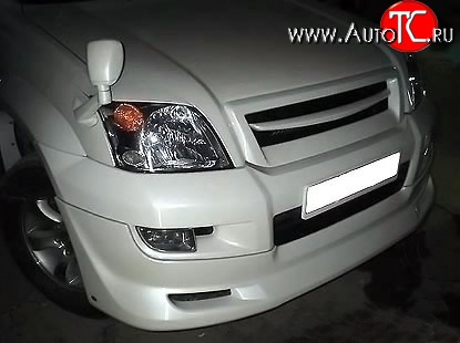 11 399 р. Решётка радиатора JAOS Toyota Land Cruiser Prado J120 (2002-2009) (Неокрашенная)  с доставкой в г. Майкоп