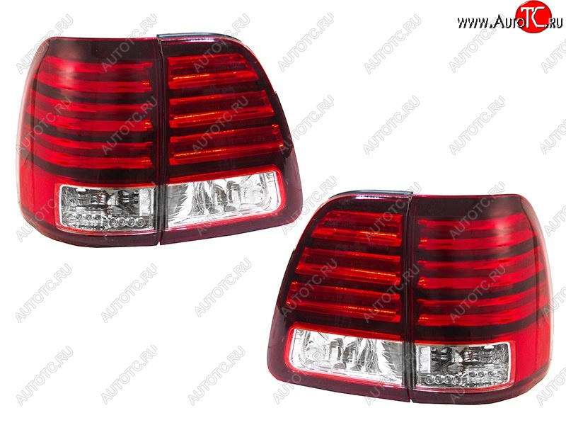 15 699 р. Комплект задних фонарей (диодные) SPORT TYPE SAT Toyota Land Cruiser 100 дорестайлинг (1998-2002)  с доставкой в г. Майкоп
