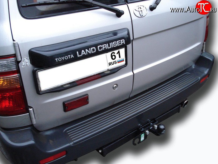 9 799 р. Фаркоп Лидер Плюс Toyota Land Cruiser J105 (1998-2007) (Без электропакета)  с доставкой в г. Майкоп
