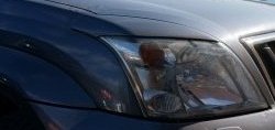 2 249 р. Реснички на фары Sport Toyota Land Cruiser Prado J120 (2002-2009) (Неокрашенные)  с доставкой в г. Майкоп. Увеличить фотографию 2
