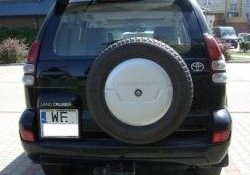 10 349 р. Спойлер CT v1 Toyota Land Cruiser Prado J120 (2002-2009) (Неокрашенный)  с доставкой в г. Майкоп. Увеличить фотографию 2