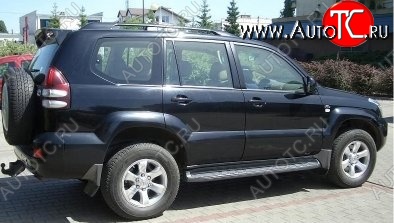 10 349 р. Спойлер CT v1 Toyota Land Cruiser Prado J120 (2002-2009) (Неокрашенный)  с доставкой в г. Майкоп