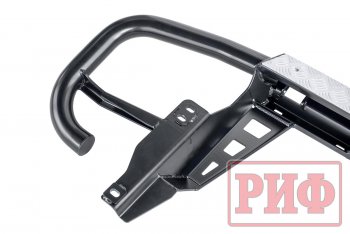 50 189 р. Бампер задний силовой РИФ Toyota Land Cruiser Prado J120 (2002-2009) (С квадратом под фаркоп)  с доставкой в г. Майкоп. Увеличить фотографию 7