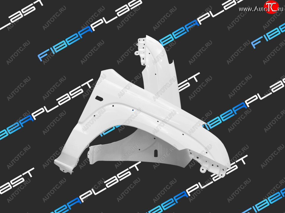 12 989 р. Правое крыло переднее Fiberplast Toyota Land Cruiser Prado J120 (2002-2009)  с доставкой в г. Майкоп