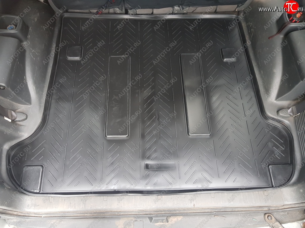 1 599 р. Коврик в багажник Aileron (7 мест)  Toyota Land Cruiser Prado  J120 (2002-2009)  с доставкой в г. Майкоп