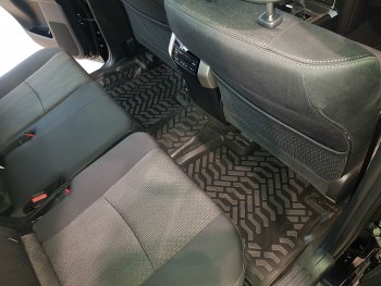 1 989 р. Комплект ковриков в салон Aileron 3D (с подпятником)  Toyota Land Cruiser Prado  J150 (2017-2020) 2-ой рестайлинг  с доставкой в г. Майкоп. Увеличить фотографию 5
