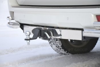 18 929 р. Фаркоп PT GROUP /съемный квадрат/ с НЕРЖ накладкой TOYOTA LC 200 2007-/ LEXUS LX 2016-2021  Lexus GX460 J150 дорестайлинг (2009-2013)  с доставкой в г. Майкоп. Увеличить фотографию 2