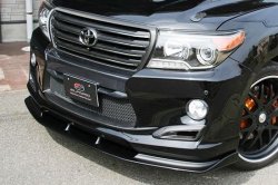 16 649 р. Элерон под передний бампер ELFORD SUV NEO Toyota Land Cruiser 200 1-ый рестайлинг (2012-2015) (Неокрашенная)  с доставкой в г. Майкоп. Увеличить фотографию 3