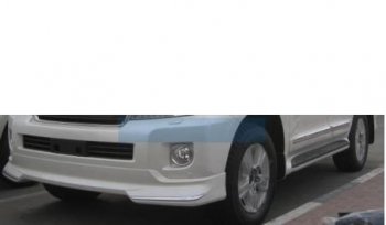 12 999 р. Накладка на передний бампер SAT Toyota Land Cruiser 200 1-ый рестайлинг (2012-2015) (Неокрашенная)  с доставкой в г. Майкоп. Увеличить фотографию 2