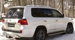 749 р. Реснички на фонари RA  Toyota Land Cruiser  200 (2012-2015) 1-ый рестайлинг (Неокрашенные)  с доставкой в г. Майкоп. Увеличить фотографию 4