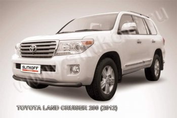 Защита переднего бампер Slitkoff Toyota Land Cruiser  200 (2012-2015) 1-ый рестайлинг
