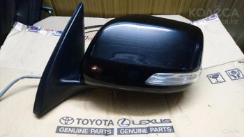 127 999 р. Левое зеркало заднего вида (обогрев, 5 контактов) Оригинал Toyota Land Cruiser 200 дорестайлинг (2007-2012) (Неокрашенное)  с доставкой в г. Майкоп. Увеличить фотографию 2