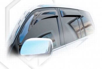 Дефлектора окон CA-Plastic Toyota Land Cruiser 200 1-ый рестайлинг (2012-2015)