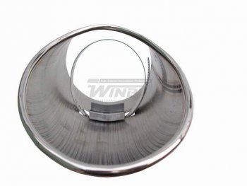 3 879 р. Насадка глушителя WINBO Toyota Land Cruiser 200 дорестайлинг (2007-2012)  с доставкой в г. Майкоп. Увеличить фотографию 4